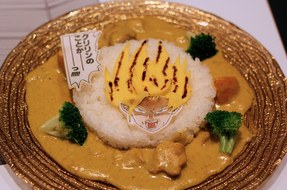 「ジャンプ展」カフェのコラボメニュー（C）バードスタジオ／集英社