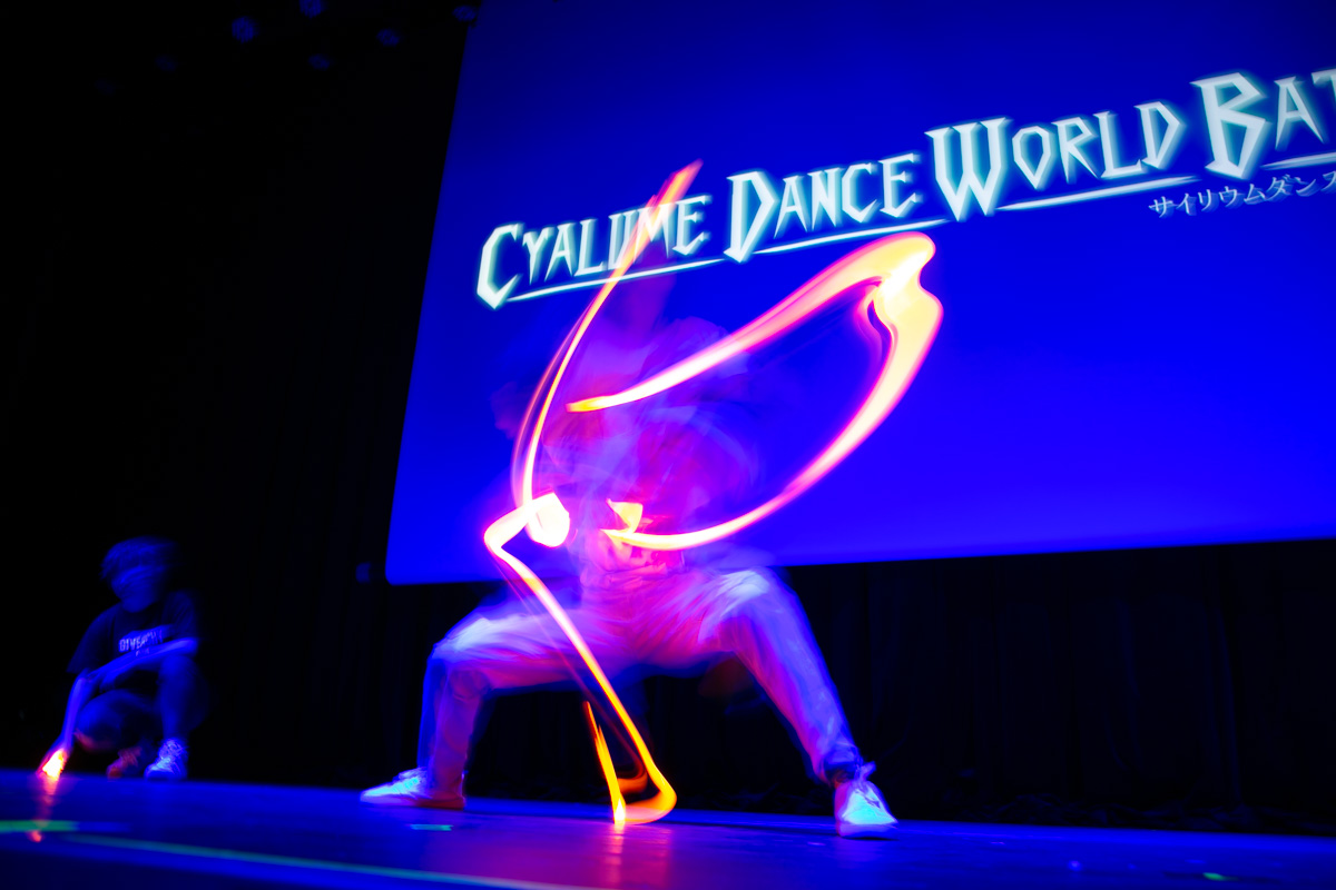 「CYALUME DANCE WORLD BATTLE FINAL」の様子
