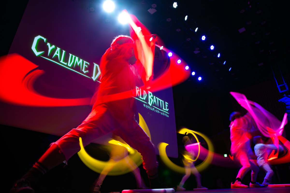 「CYALUME DANCE WORLD BATTLE FINAL」の様子