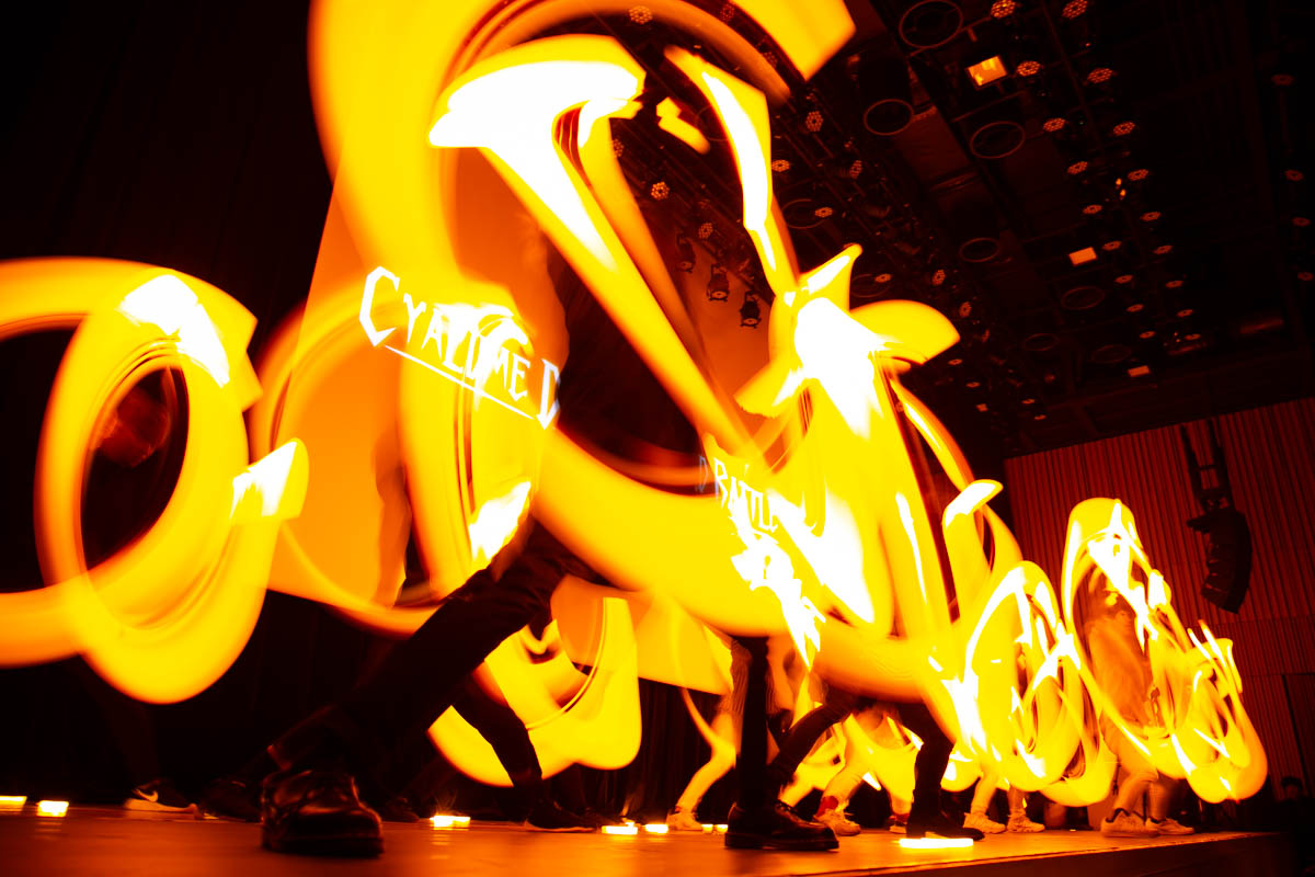 「CYALUME DANCE WORLD BATTLE FINAL」の様子