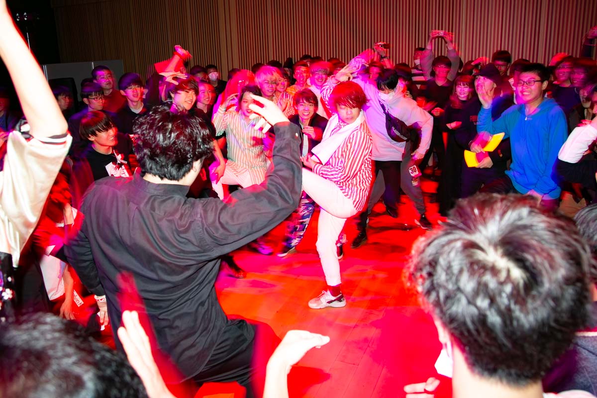 「CYALUME DANCE WORLD BATTLE FINAL」の様子