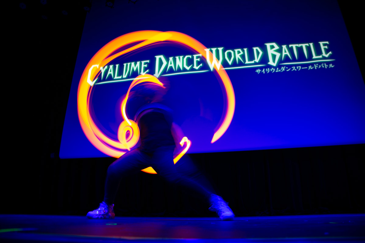 「CYALUME DANCE WORLD BATTLE FINAL」の様子