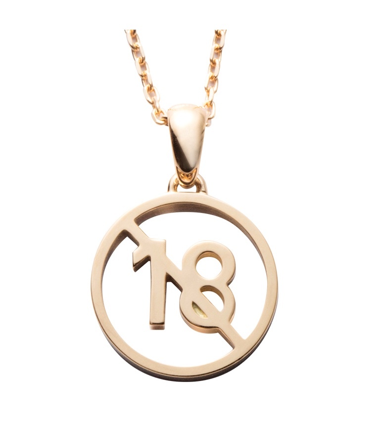 Wチャンスキャンペーンで当たる「TENGA 18金 Yellow Gold Necklace」