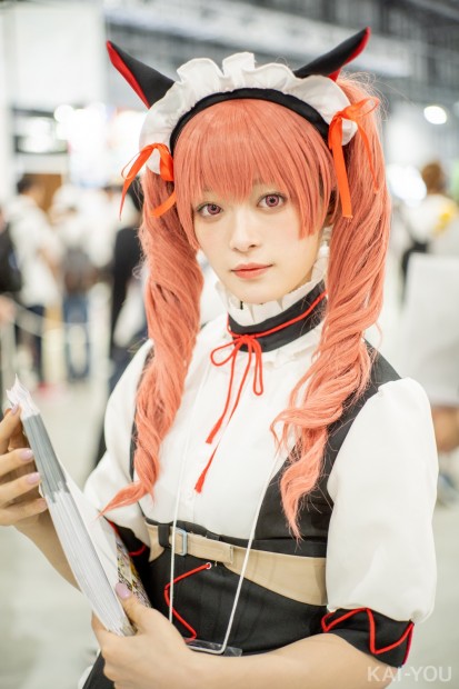 C96 企業ブースのコンパニオンさん