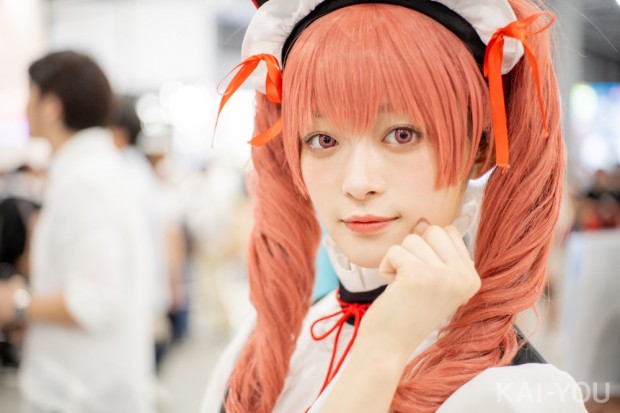 C96 企業ブースのコンパニオンさん