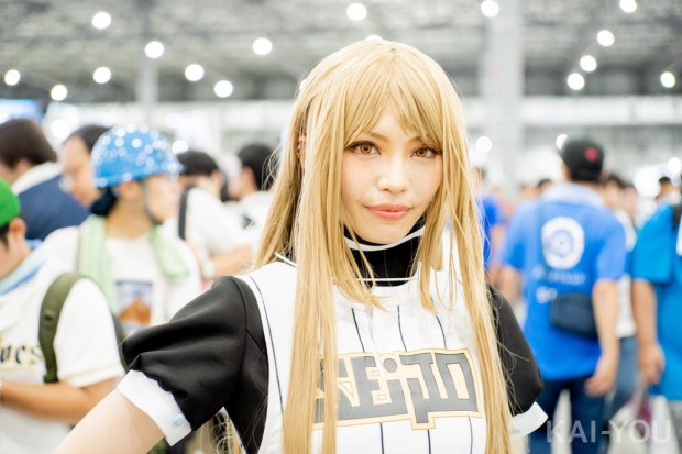 C96 企業ブースのコンパニオンさん