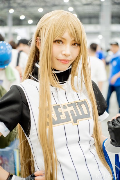 C96 企業ブースのコンパニオンさん