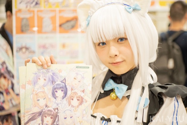 C96 企業ブースのコンパニオンさん