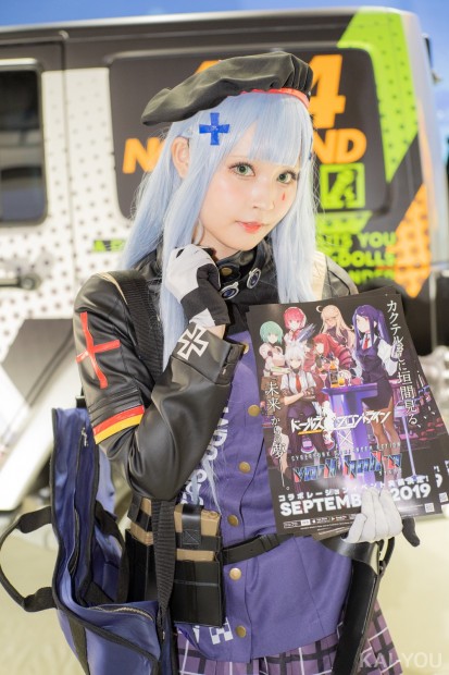 C96 企業ブースのコンパニオンさん