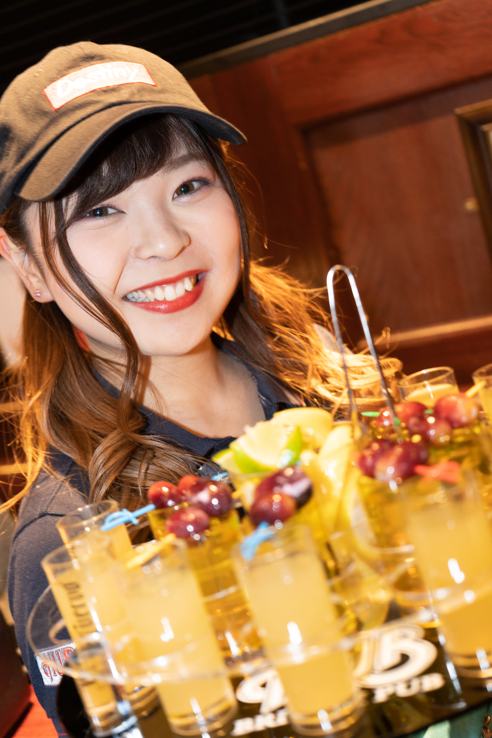 スピリタスを運んでくれたお姉さん