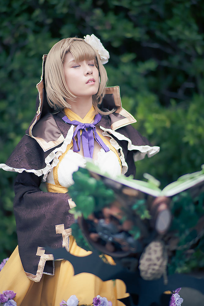 七瀬さくらさんの『シノアリス』いばら姫（ソーサーラー） コスプレ3