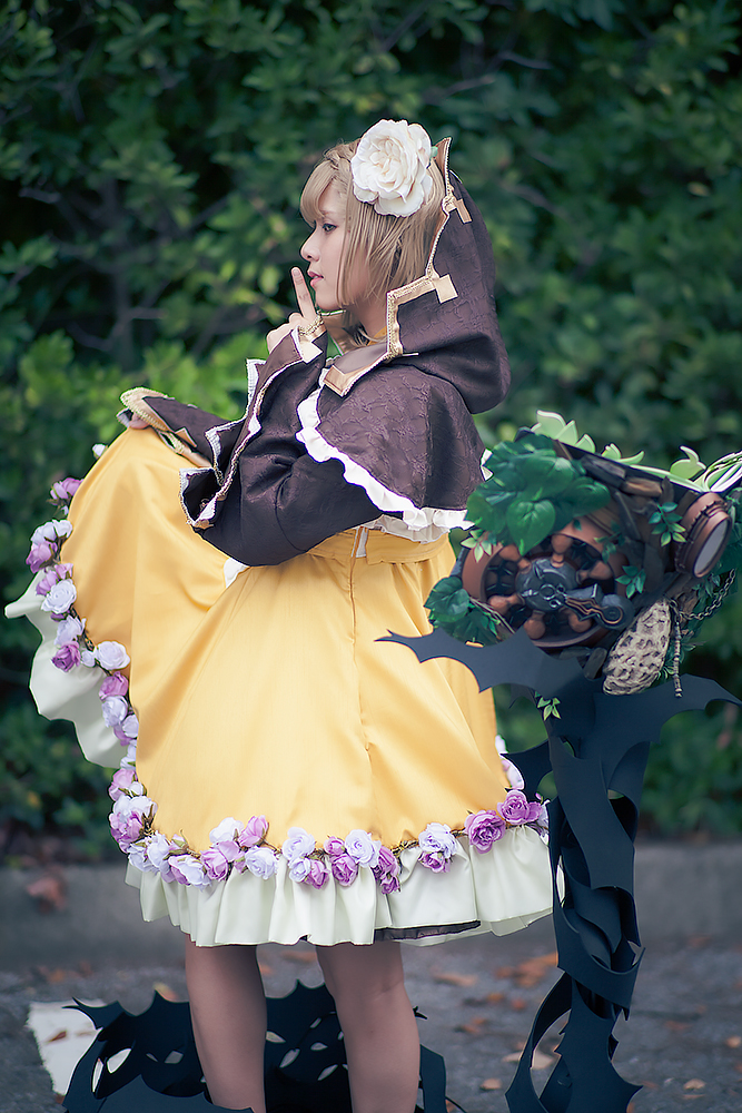 七瀬さくらさんの『シノアリス』いばら姫（ソーサーラー） コスプレ6