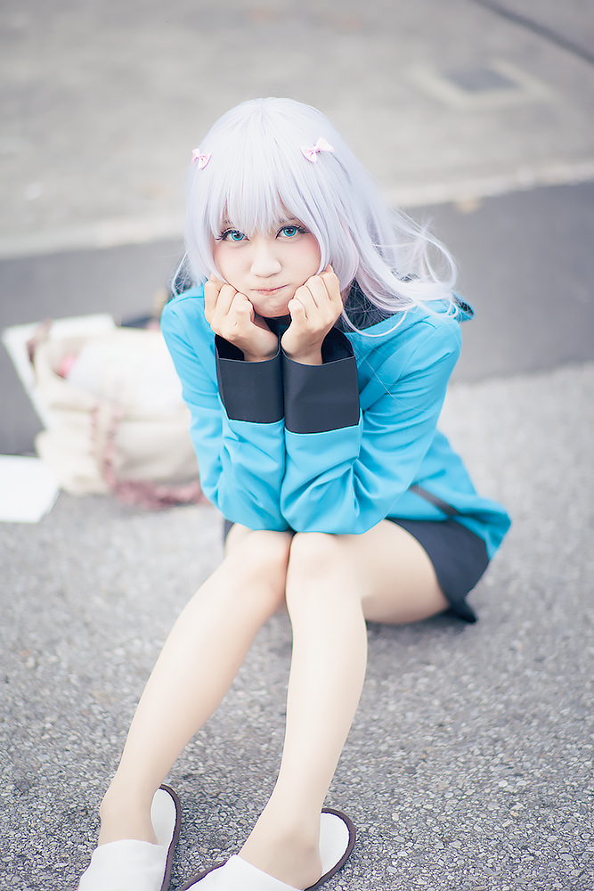 みゆうさんの『エロマンガ先生』和泉紗霧 コスプレ4