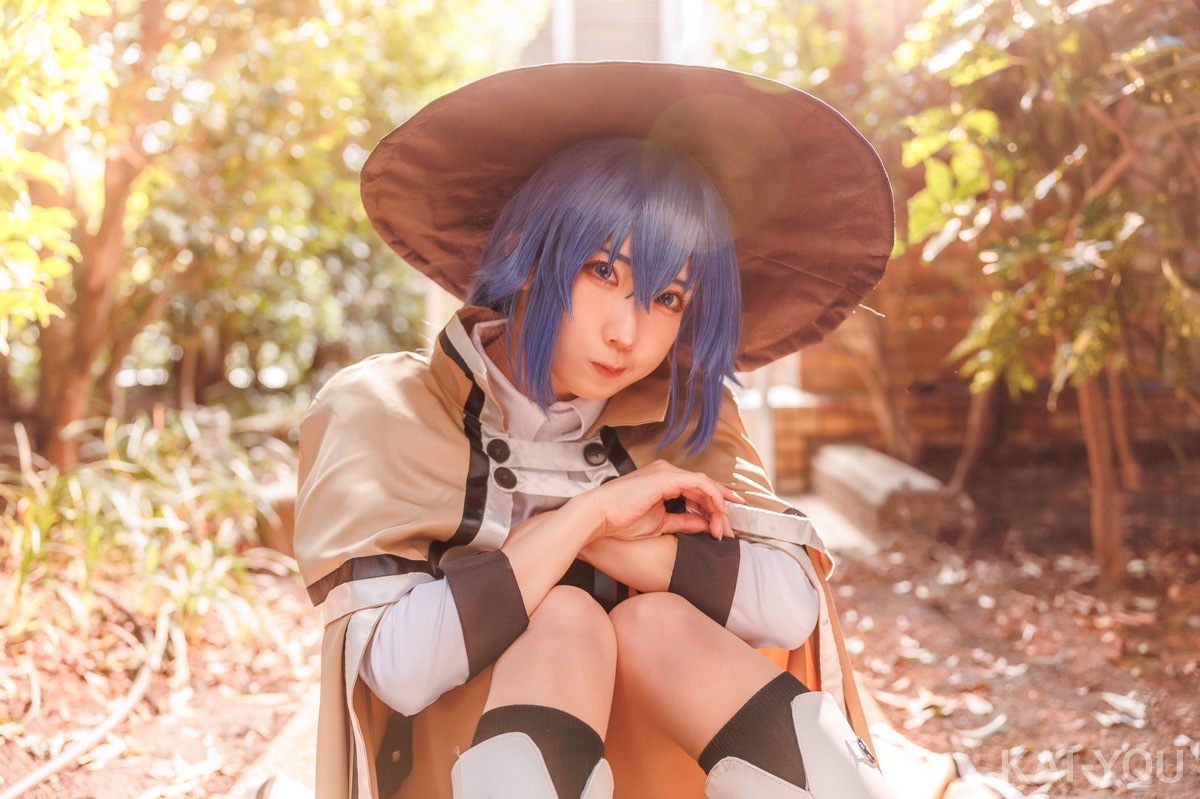 『無職転生』ロキシーが目の前に！ コスプレイヤー大河もも「ポーズも頑張りました！」