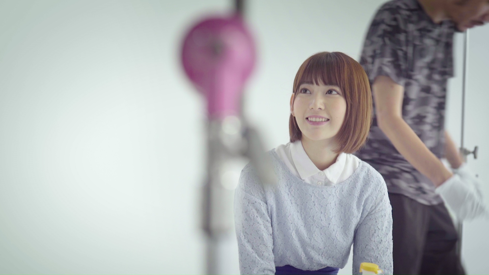 マッチョとの邂逅を果たす宮脇咲良さん