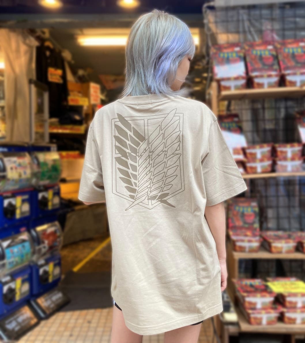 画像11: かてぃ『進撃の巨人』を着こなす　ヴィレヴァン限定Tシャツ着用モデルに