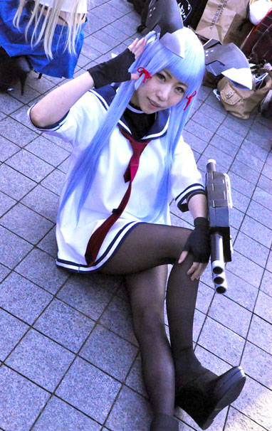 「艦隊これくしょん-艦これ-」より叢雲ちゃんコス2