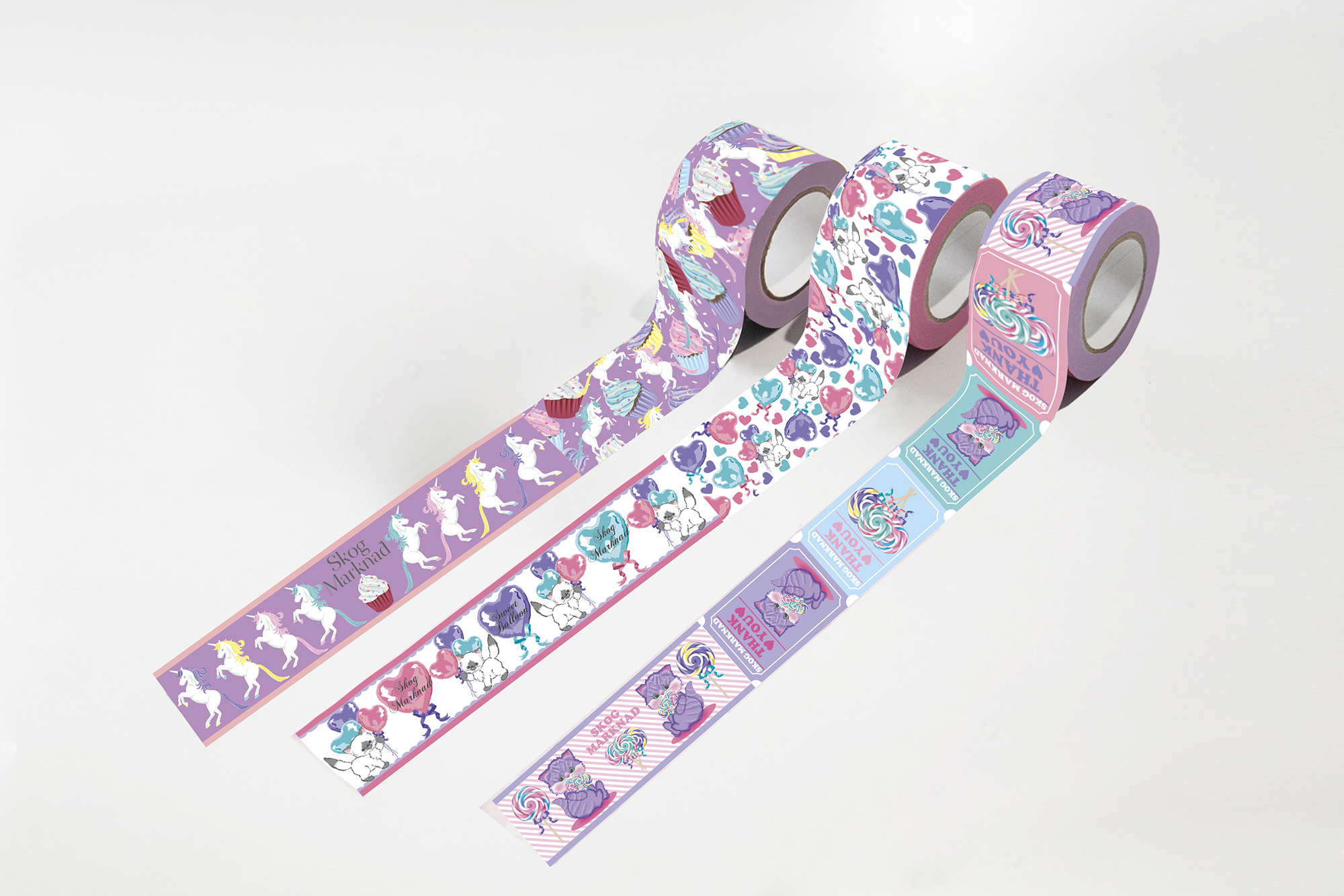 Skog Marknad新作マスキングテープ 850円