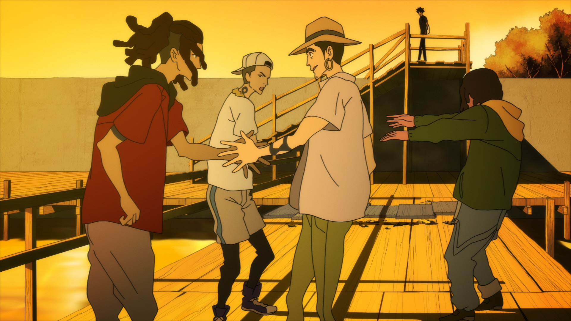 「DEVILMAN crybaby」ガビ、ワム、バボ、ヒエ