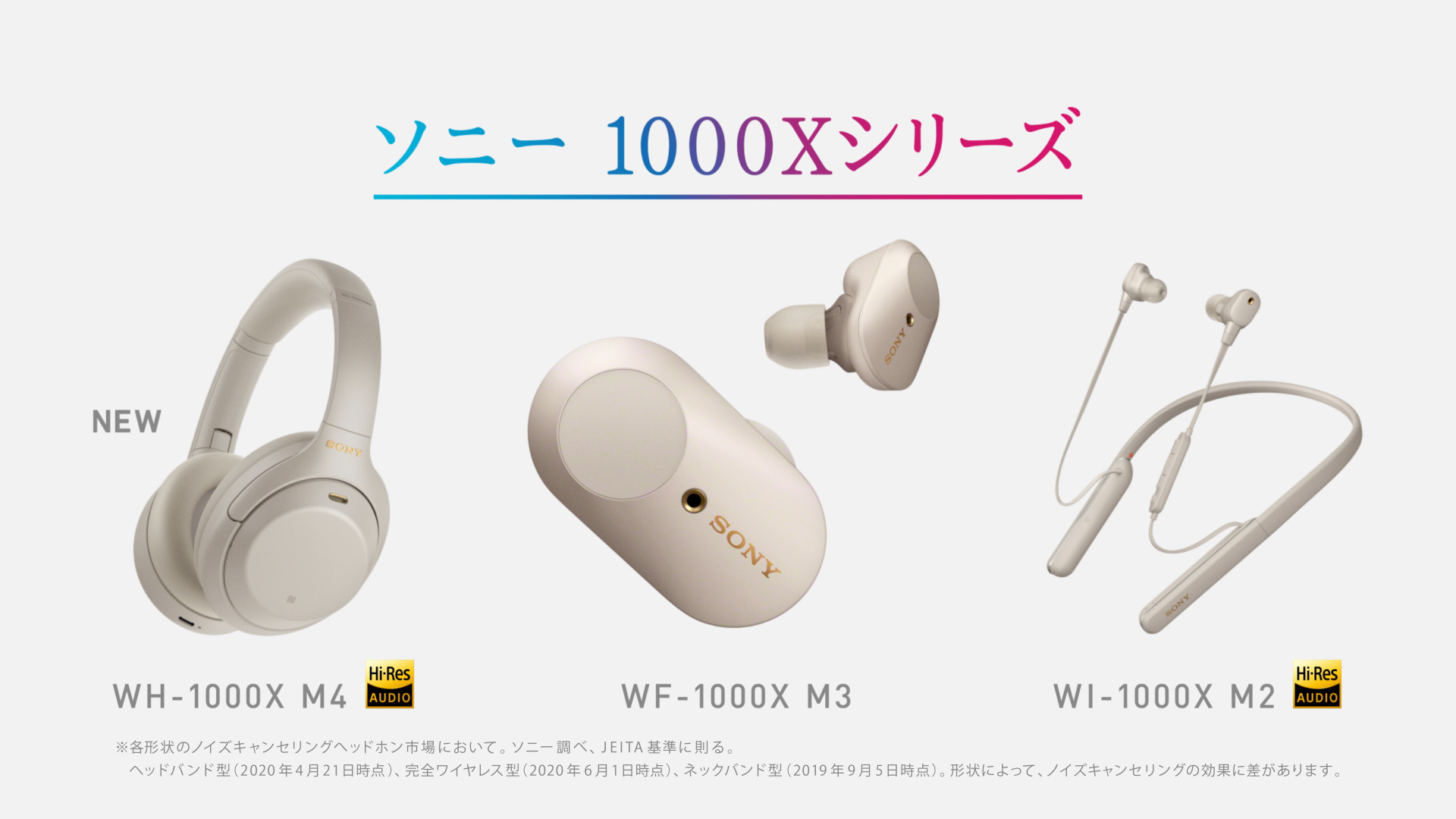 Sony 1000X Series × THE FIRST TAKE　CMカット