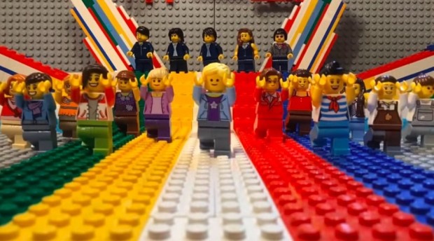 小学6年生_サカナクション「新宝島」レゴ版MV_2