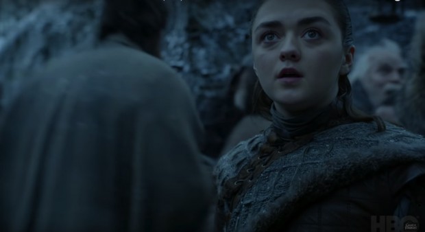アーリャ・スターク/画像は「Game of Thrones | Season 8 | Official Trailer (HBO)」より