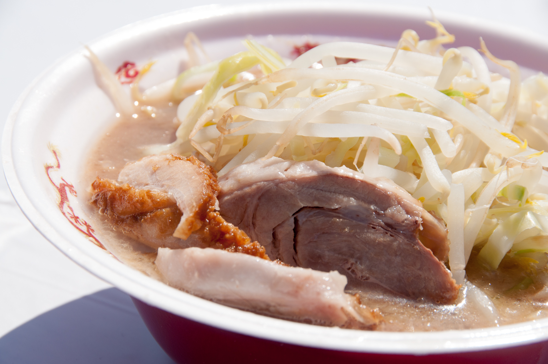 ラーメン女子博　ラーメン神豚「ガッツリ神豚ラーメン」