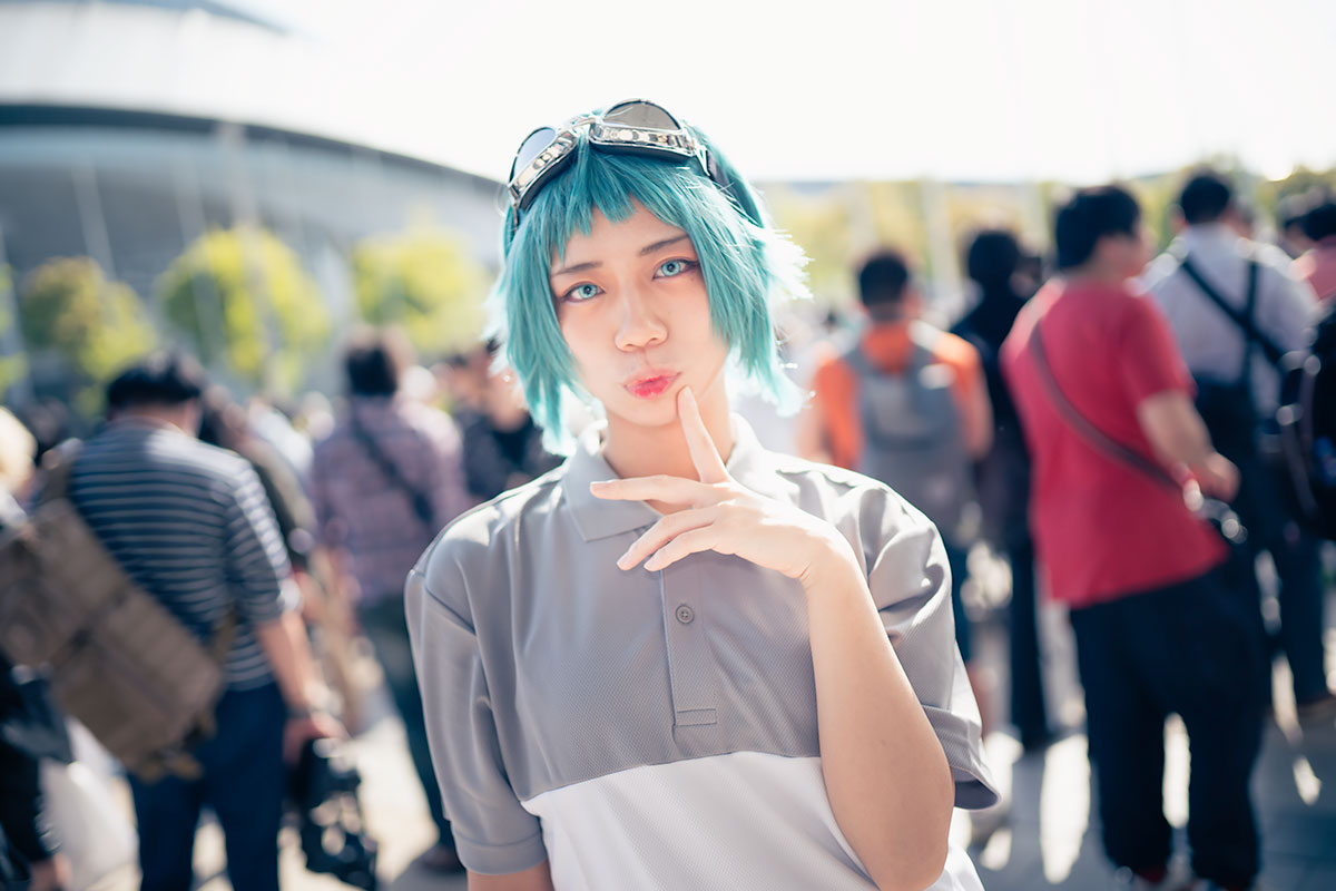 超会議2017_コスプレイヤー_かおるねさん、ほしのじさつさん（『ボーカロイド』gumi）