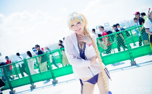 じま太さん／『Fate/EXTRA』ジャンヌ・ダルク（水着）1