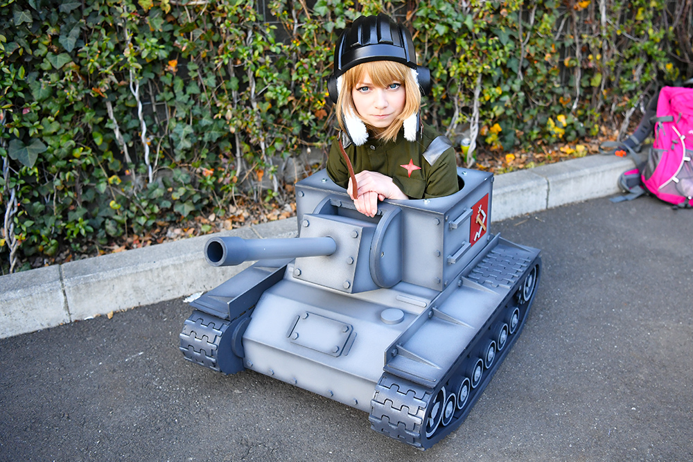「Animejapan2016」コスプレ画像まとめ_ナスチャさん（『ガールズ&パンツァー』カチューシャ）3