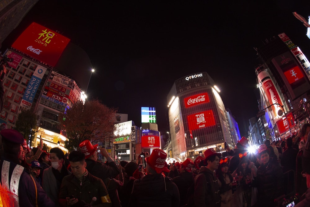 スクランブル交差点