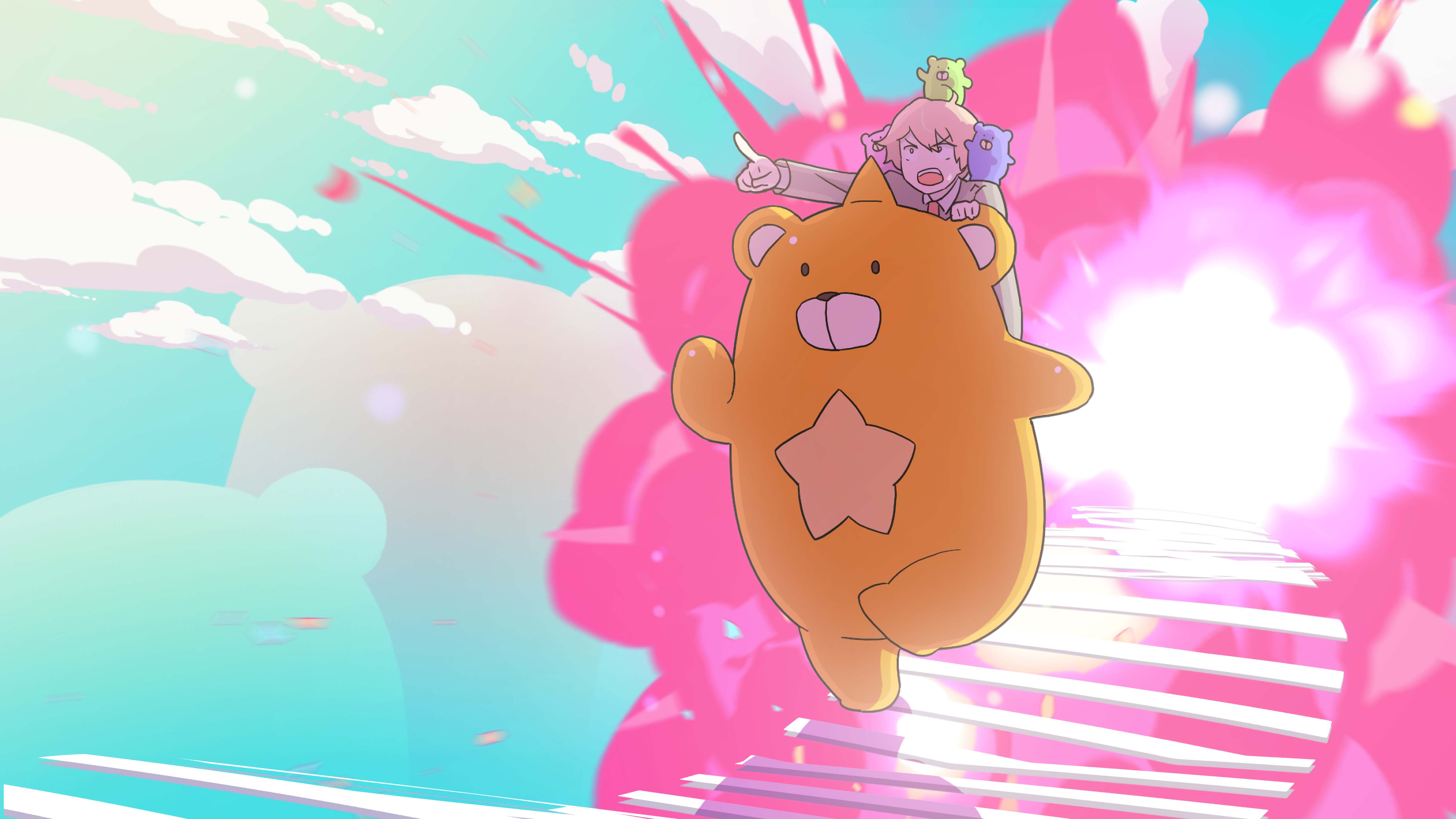 「あの娘シークレット」のMVに登場するクマタロー