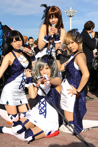アイドルマスターシンデレラガールズ_渋谷凛+神崎蘭子+新田美波+多田りいな_麗奈さん+そうあさん+まいまいさん+ぬーみんさん1