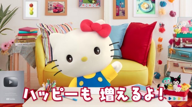 名言を連発するハローキティさん