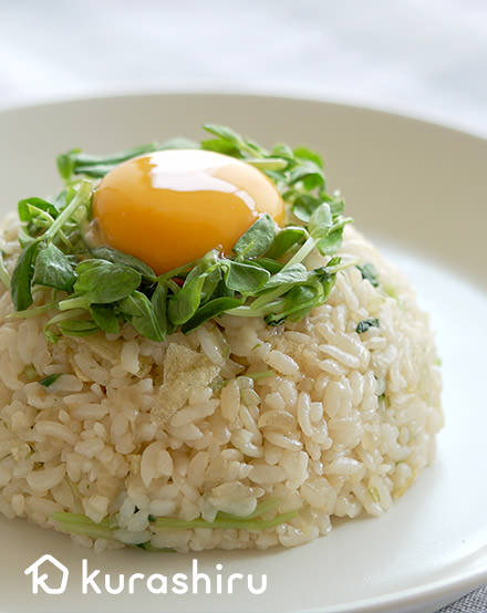 のり塩すごもりチャーハン