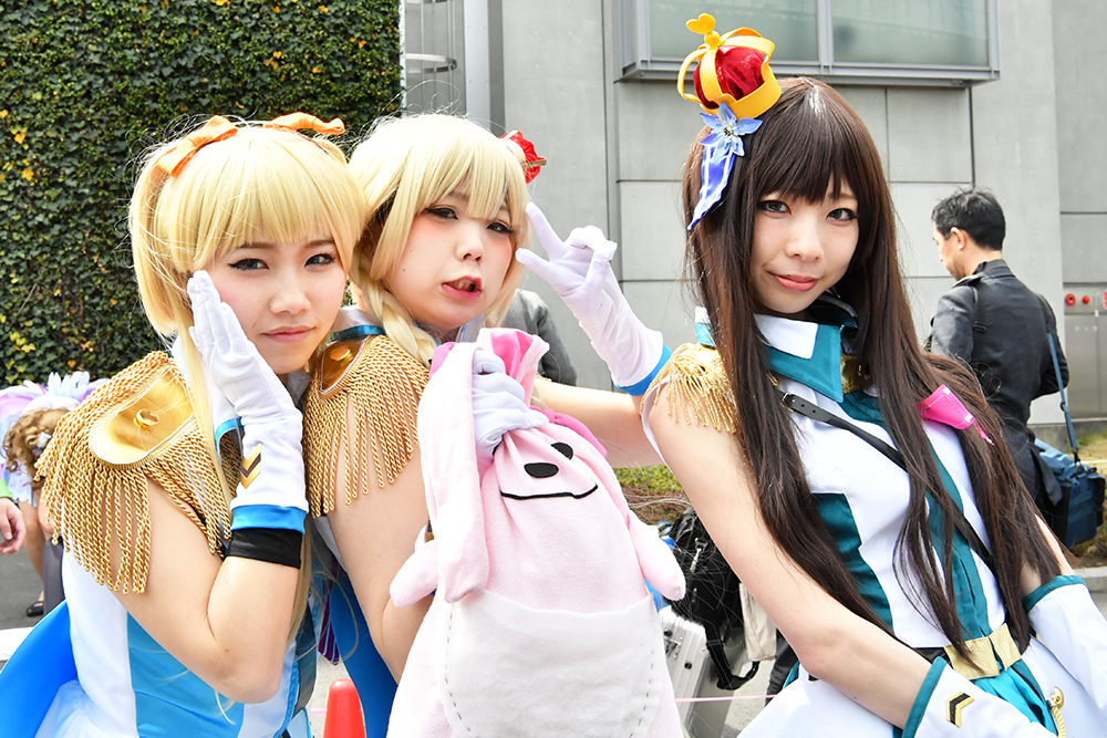 「Animejapan2016」コスプレ画像まとめ_あられさん／あいたんさん／ろじこさん（『アイドルマスターシンデレラガールズ』城ヶ崎莉嘉／双葉杏／渋谷凛クリスタルナイトパーティver）1