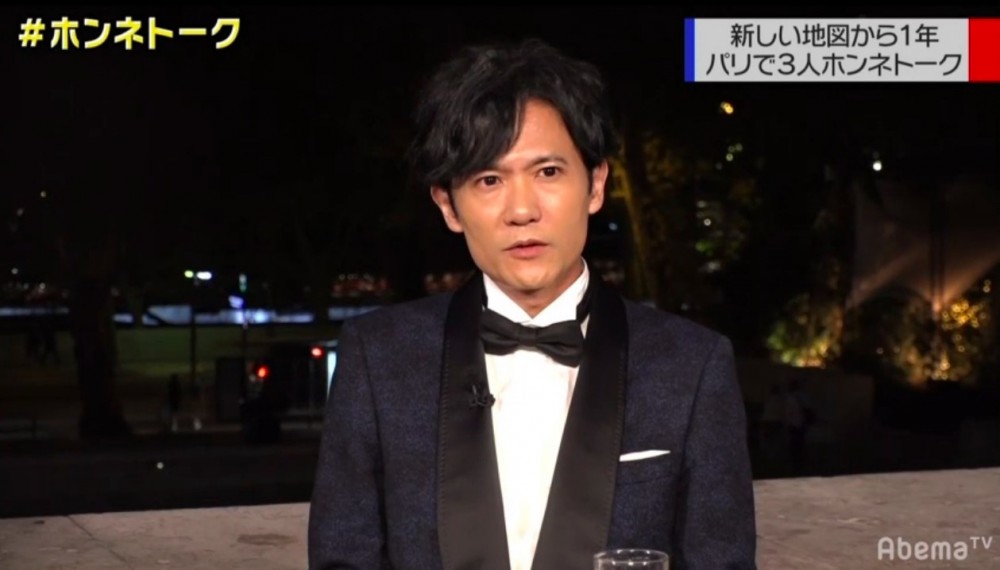 草なぎ剛さん、稲垣吾郎さん、香取慎吾さんによる「ななにーホンネトークinパリ」