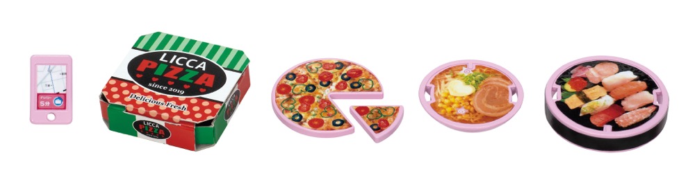 リカちゃんイーツ　おとどけスクーター_小物