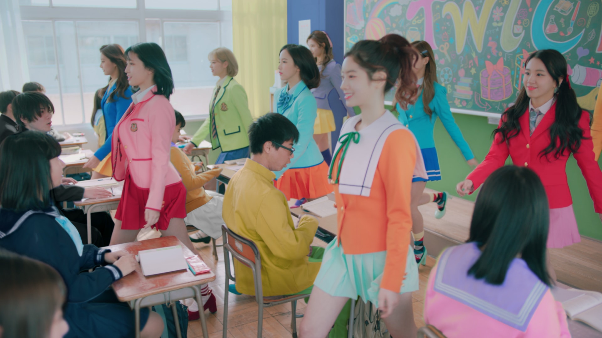 TWICE出演ワイモバイルCM「転校生」篇5