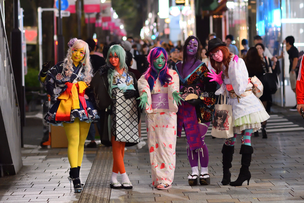 異色肌ギャル表参道2