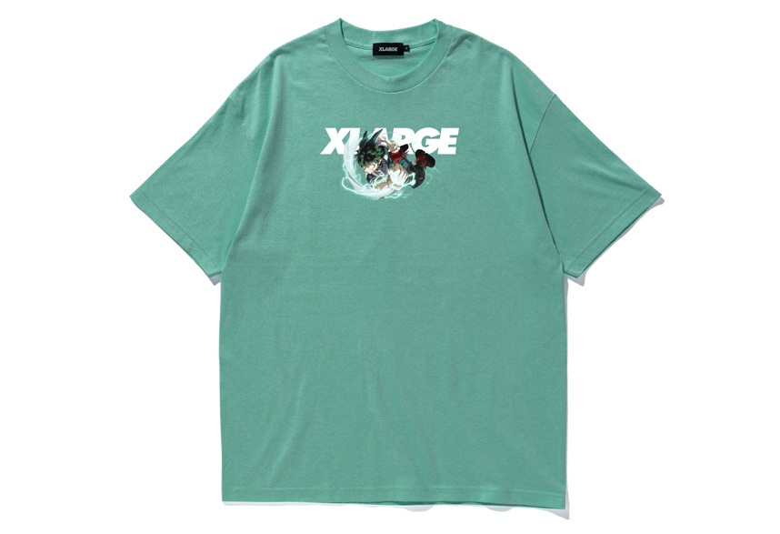 僕のヒーローアカデミア×XLARGEコラボ4_GRN前