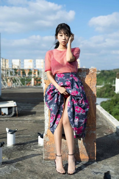 ④青山ひかる：(c)唐木貴央／週刊プレイボーイ