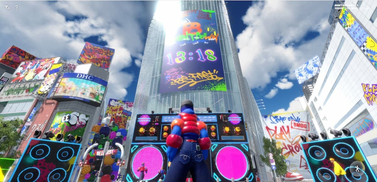 「Boom Boom Back」仕様になった渋谷に降り立つ