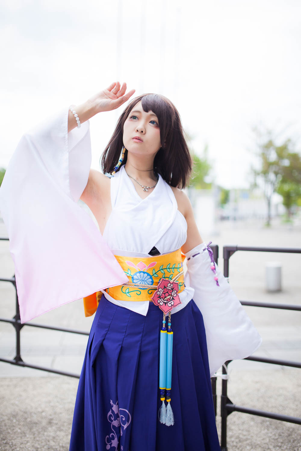 TGS_コスプレ_月縞浬衣さん（『ファイナルファンタジー10』ユウナ）3