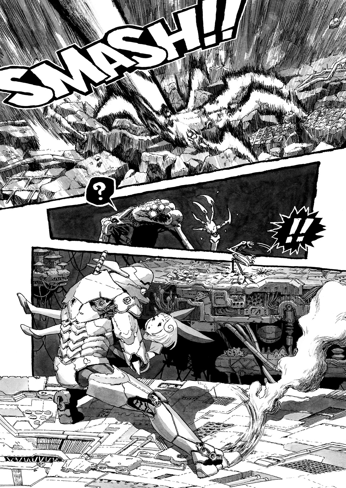 長編漫画「BIBLIOMANIA」連載　第3話「413号室の鳥と385号室の英雄」18P