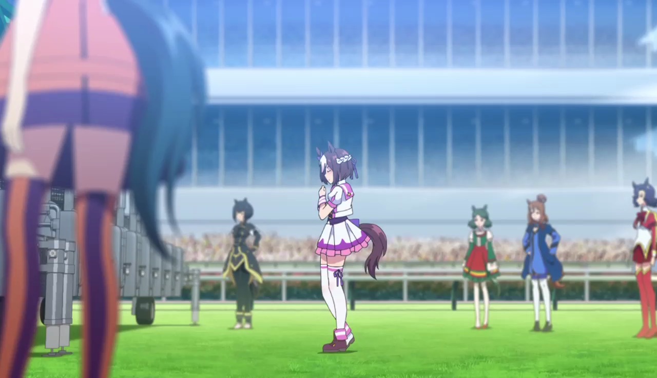 『ウマ娘 プリティーダービー』レース前のスペシャルウィーク