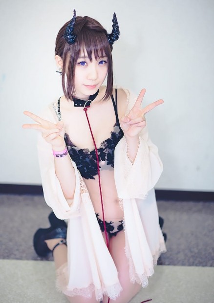 コスホリでの伊織もえさん_2