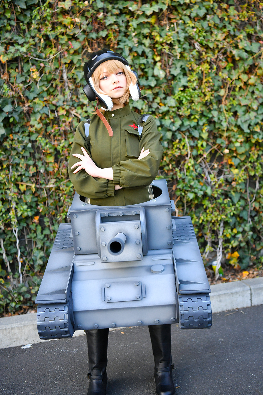 「Animejapan2016」コスプレ画像まとめ_ナスチャさん（『ガールズ&パンツァー』カチューシャ）4