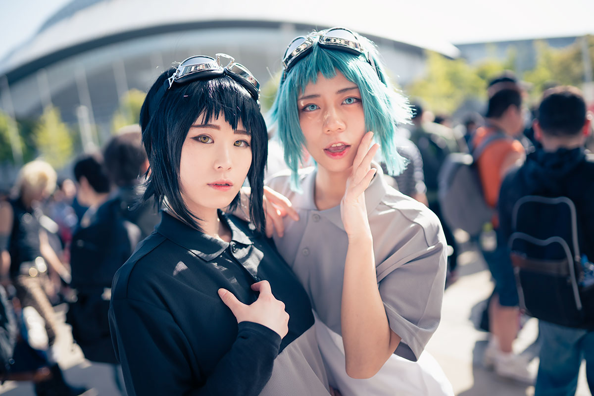 超会議2017_コスプレイヤー_かおるねさん、ほしのじさつさん（『ボーカロイド』gumi）3
