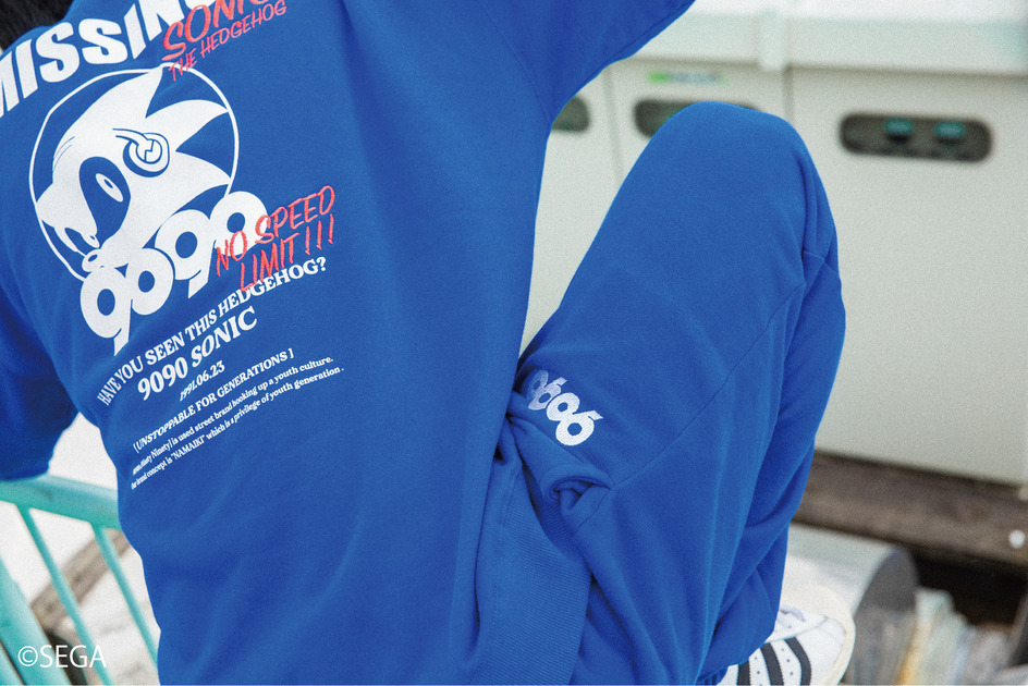 SONIC×9090 ルック